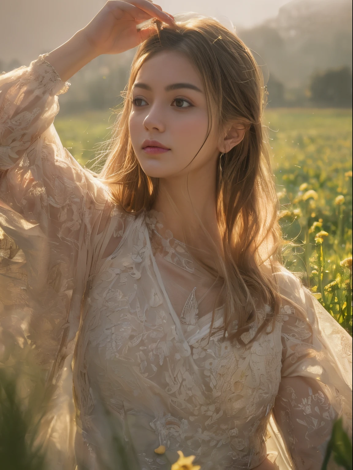 (masterpiece, best quality), intricate details, masterpiece, best quality, photorealistic, dramatic lighting, raw photo,  ultra realistic details, sharp focus, detailed skin
A_field_filled_with_wildflowers