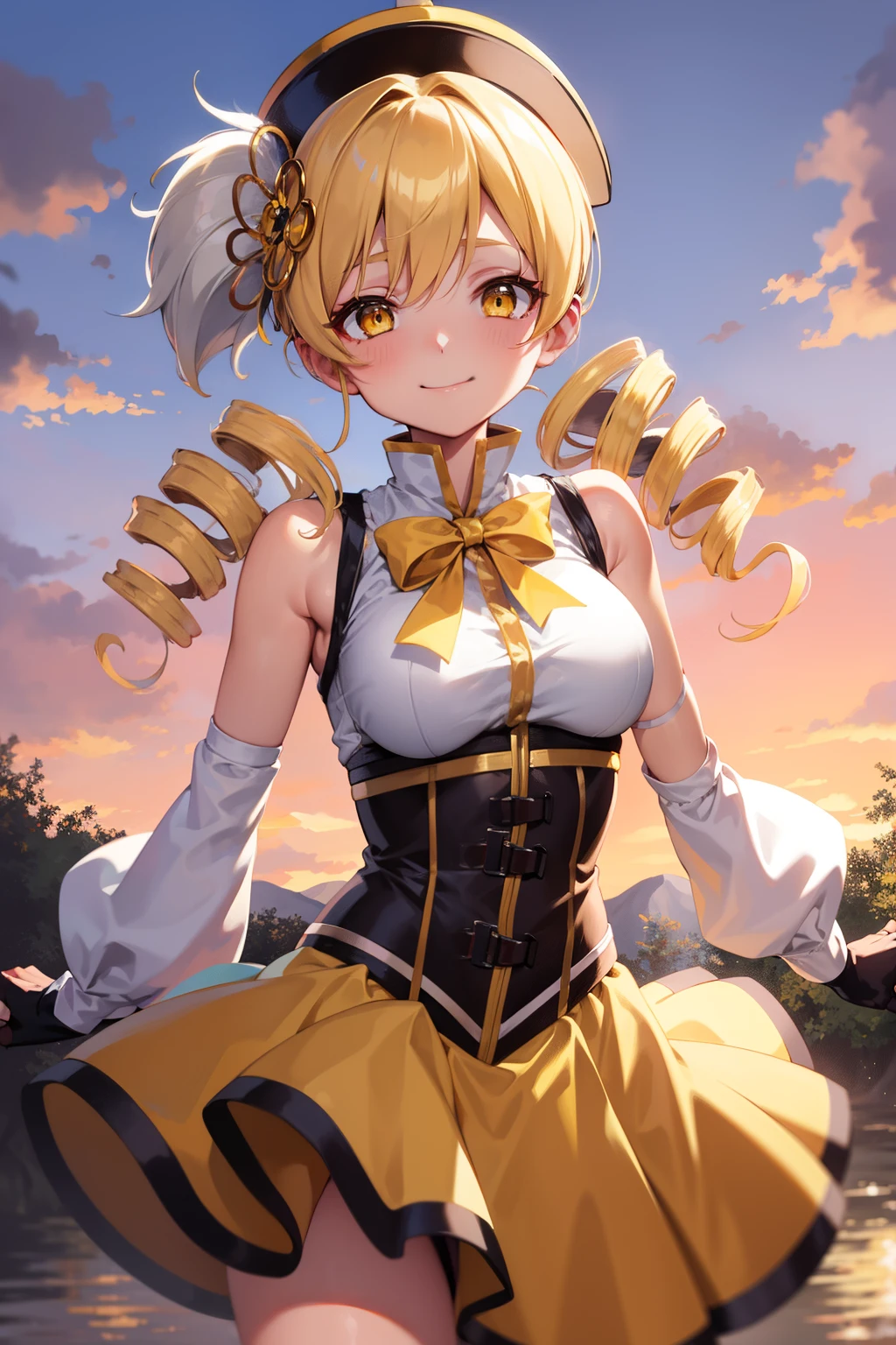 Masutepiece Best Quality 1girl In Mami Tomoe Blonde Hair Seaart Ai 2459