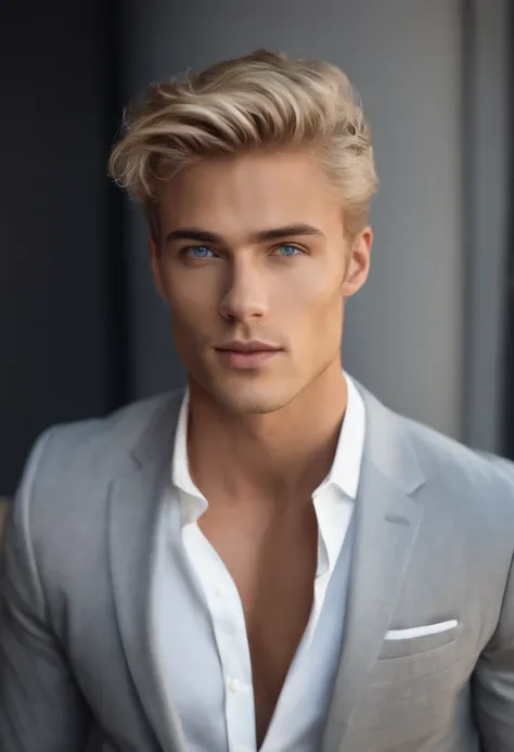 handsome blond man - SeaArt Al - Free Al Art Generator