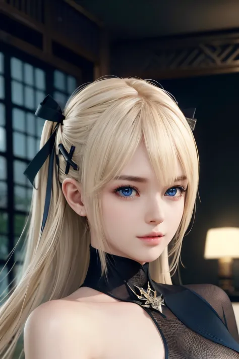 ​marie rose, blonde hair, masterpiece, masterpiece, 1 beautiful girls, detailed, swollen eyes, top-quality, 超a high resolution, ...