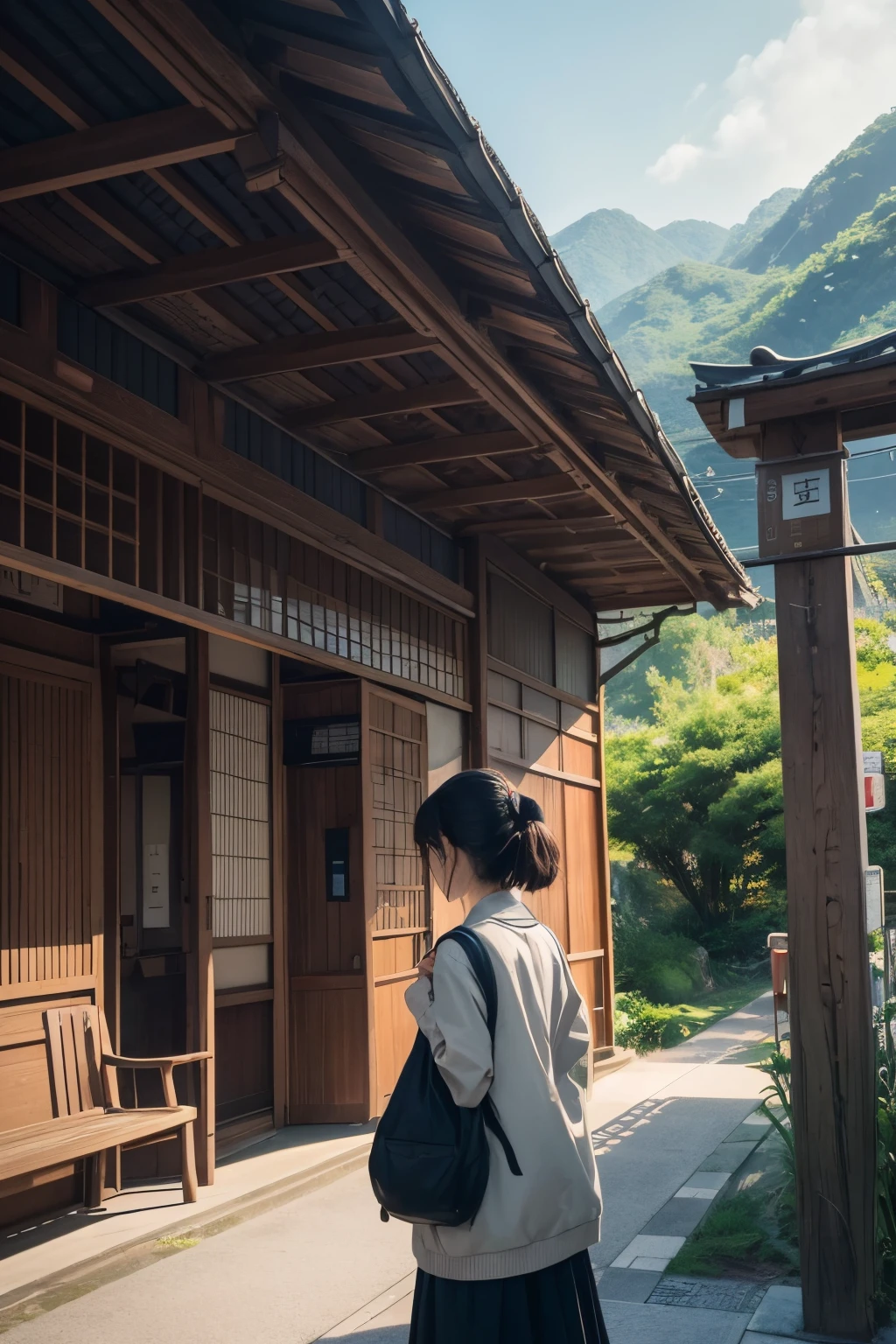 Paisagem criado com SeaArt AI