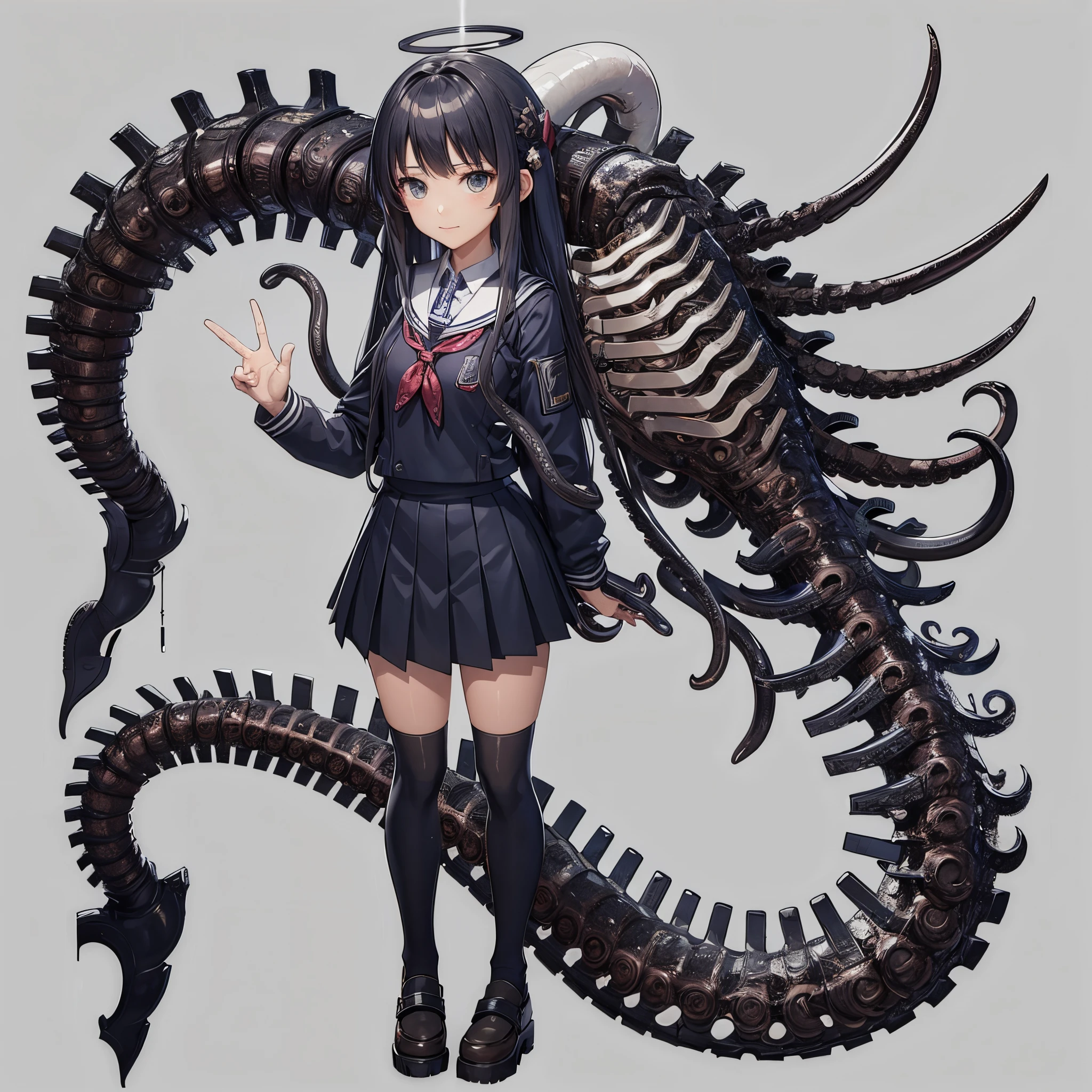 A close up of a person in a uniform holding a dragon - SeaArt AI