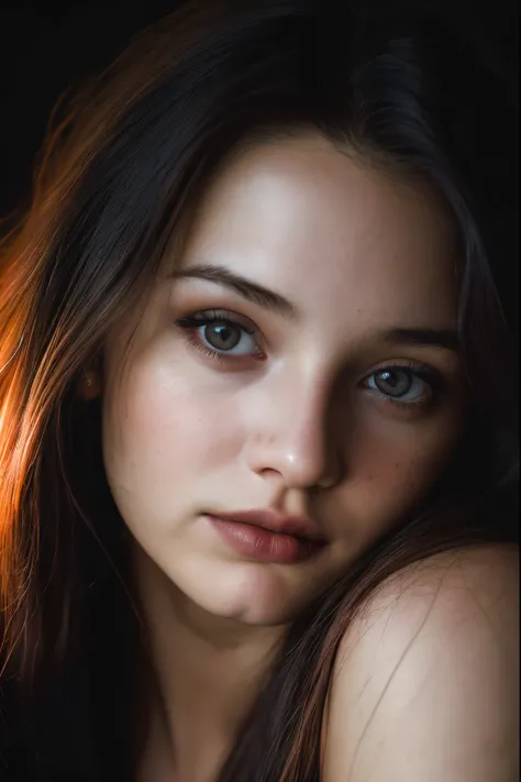 Close Up Editorial Photograph Of A 21 Year Old Woman Highly