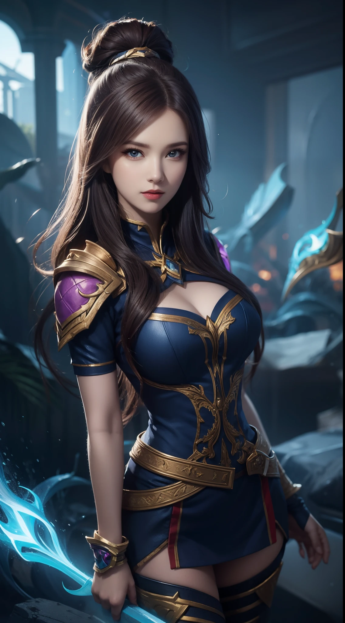 El personaje de Katarina en el juego League of Legends.