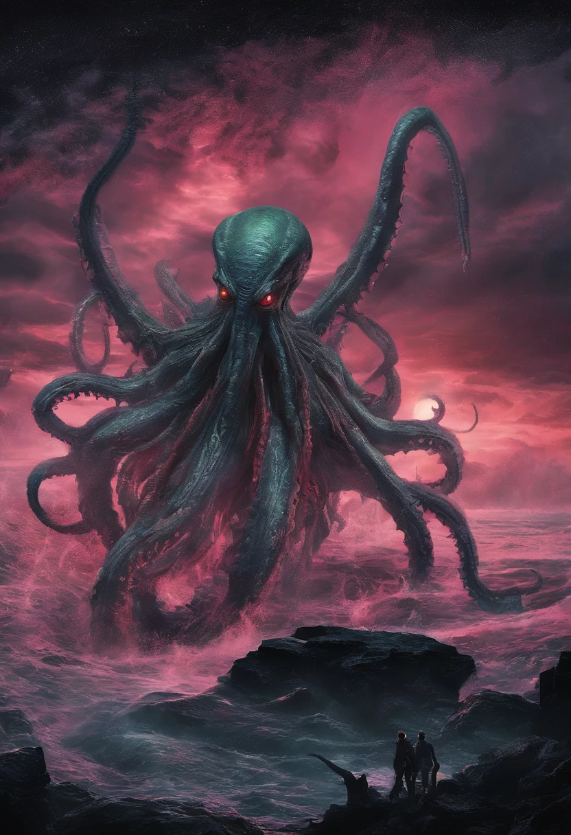 Giant octopus monster，Cthulhu in the Cthulhu Mythos，University teacher ...