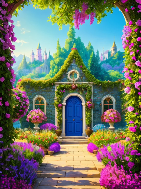 On the specific page, visualize an enchanted setting with captivating characters. The use of vibrant, soft colors conveys a friendly atmosphere. Details like expressive facial expressions and fun background elements encourage visual exploration. The digital technique allows precise adjustments, ensuring harmony between illustrations and text.