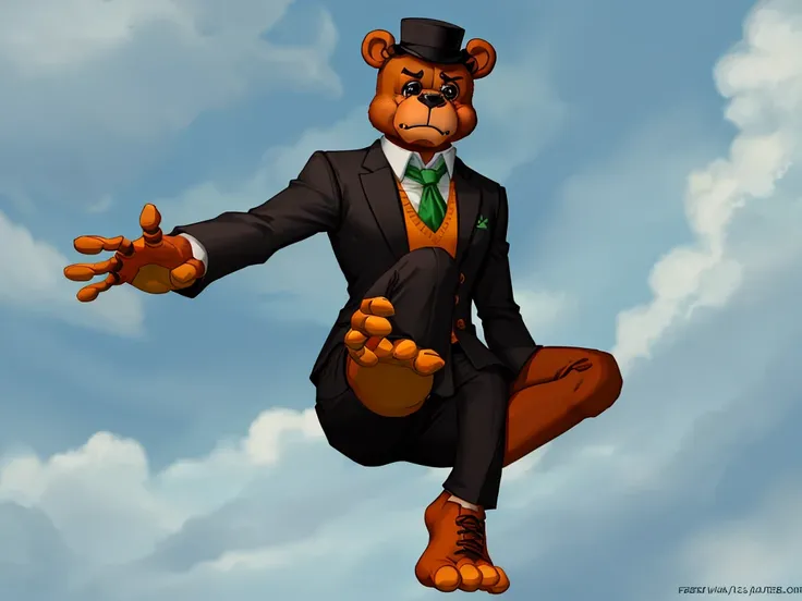 Freddy fazbear feet - SeaArt AI