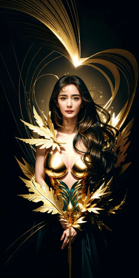 （tmasterpiece，top-quality，Best quality，offcial art，Beautiful and beautiful：1.2），（1个Giant Breast Girl，yangmi，Yang Mi，），The is ver...