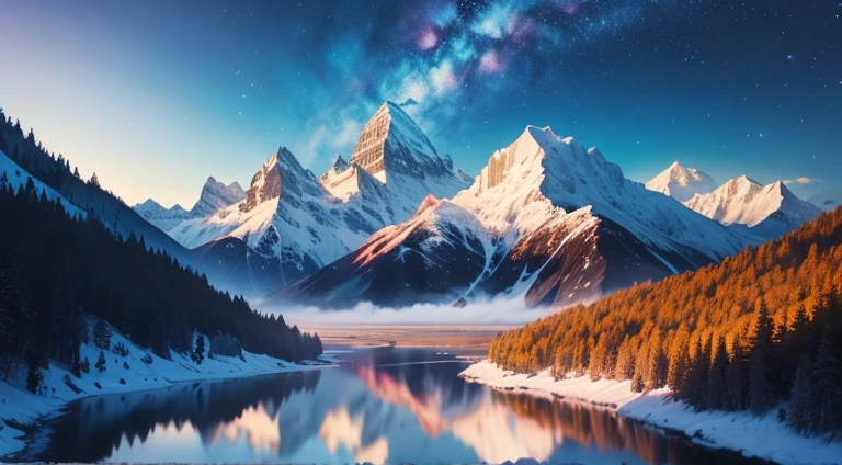 (beste Qualität,4k,8k,highres,Meisterwerk:1.2),ultra-detailliert,(realistisch,photorealistisch,photo-realistisch:1.37),Landschaft,Berge,Mittag,Himmel,Sterne,Sternschnuppe,Bäume,bunt,surrealistisch lighting,ruhige Atmosphäre,Ätherisch,friedlich,grandeur,still,Hügellandschaft,Weite Aussicht,majestätische Gipfel,üppigem Grün,tiefblauer Himmel,atemberaubende Landschaft,luftige Wolken,verträumt,Immersiv,ruhig,Harmonie,sublimieren,lebendige Farben,sparkling Sterne,leuchtendes Mondlicht,spektakulärer Sonnenuntergang,magische Dämmerung,nebeliger Morgen,schwache Sonnenstrahlen,schimmernde Himmelskörper,leuchtende Sternbilder,flüsternde Winde,majestätische Höhen,endloser Horizont,heitere Stille,undulating Landschaft,Naturwunder,still beauty,ruhige Einsamkeit,atemberaubendes Panorama,himmlische Landschaft,herrliche Ausblicke,soaring Berge,atemberaubende Schönheit,natürliche Majestät,perennial Bäume,wogende Wolken,himmlischer Hafen,mystische Aura,unberührte Natur.hinzufügen nepal krishna mandir trampeln mit berg everest