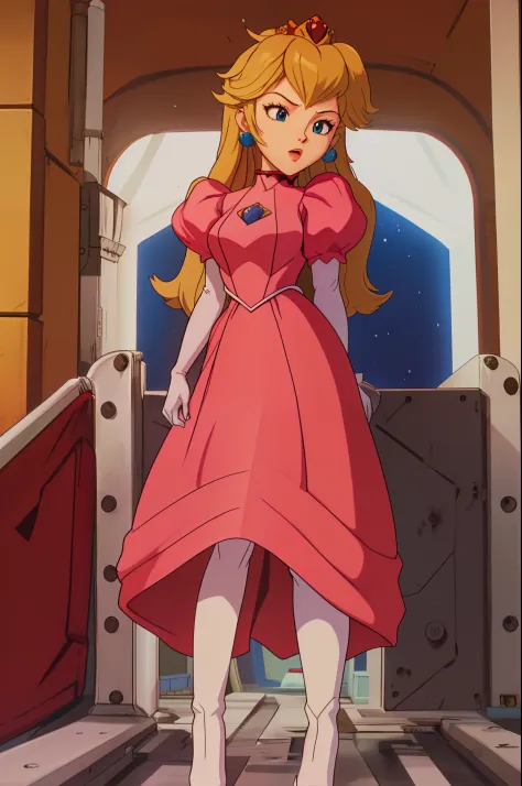 PrincessPeach evangelion anime style