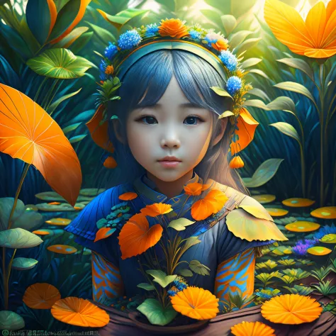 plant girl, monet, blue, orange, grey, ShoeAI

(best quality,4k,8k,highres,masterpiece:1.2),ultra-detailed,(realistic,photoreali...
