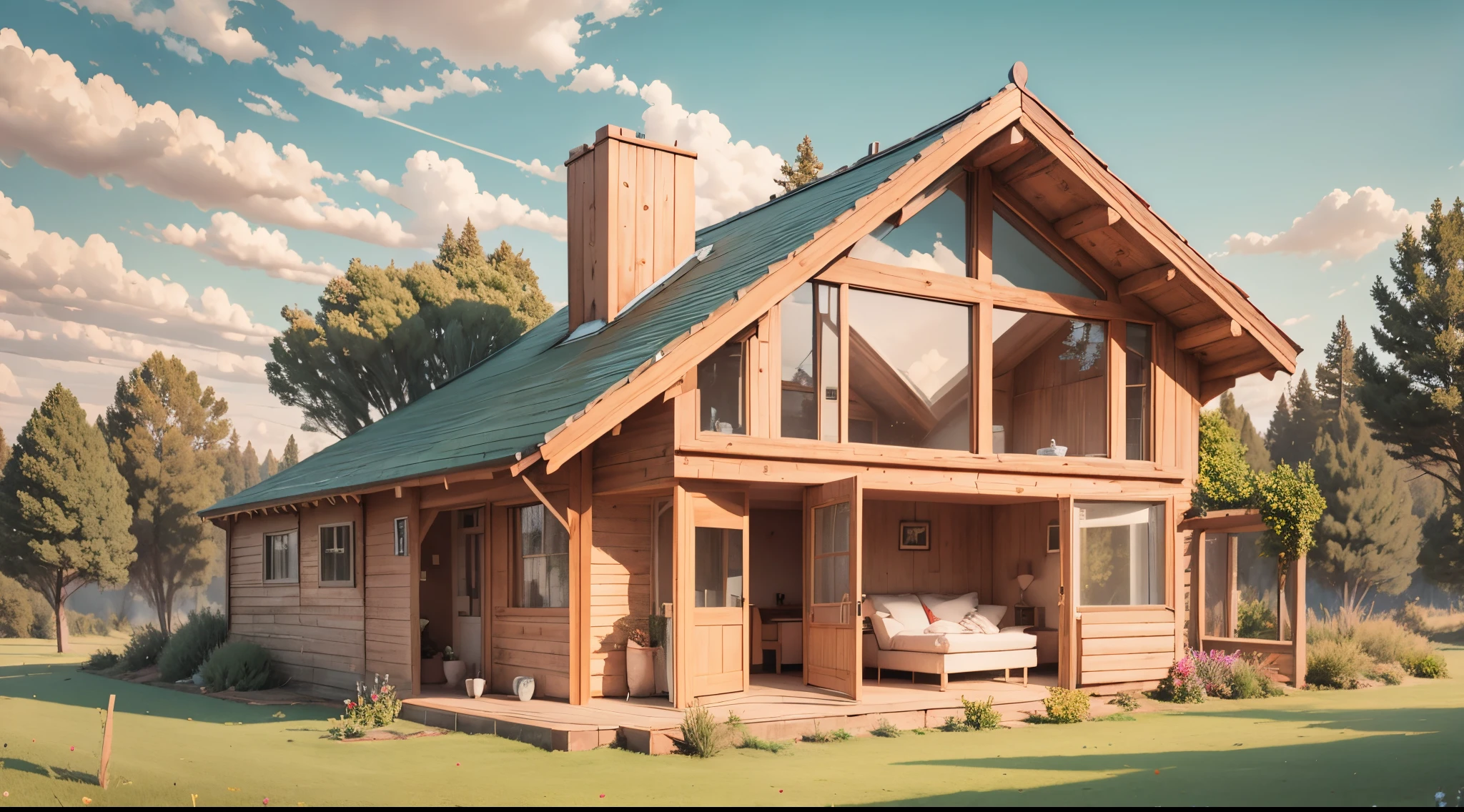 house with wooden windows --auto --s2