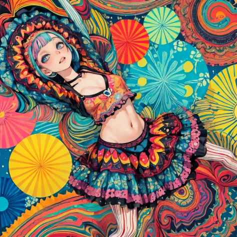 P4A Psychedelic 1 Girl