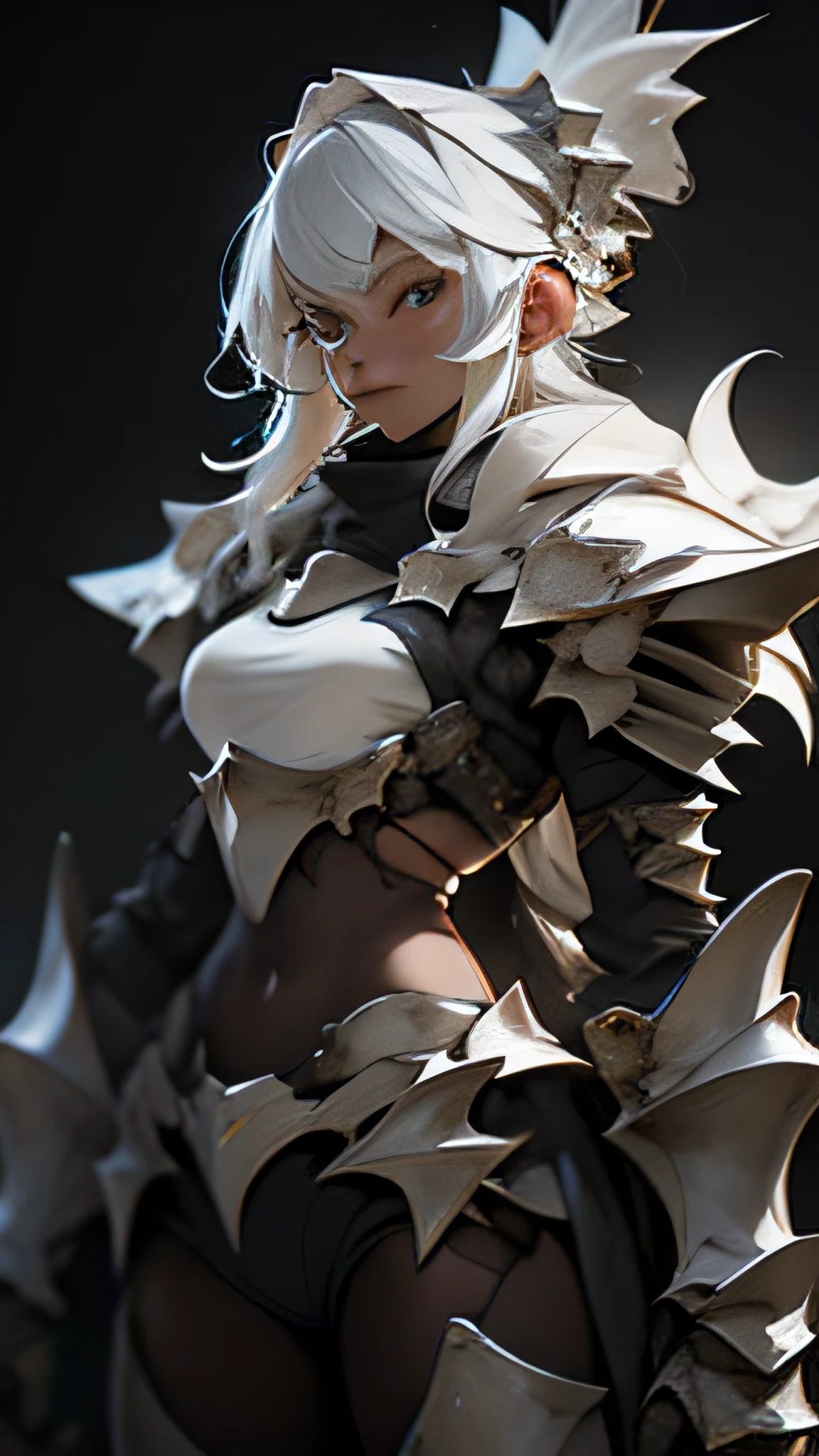 knight girl&#39;Art conceptuel