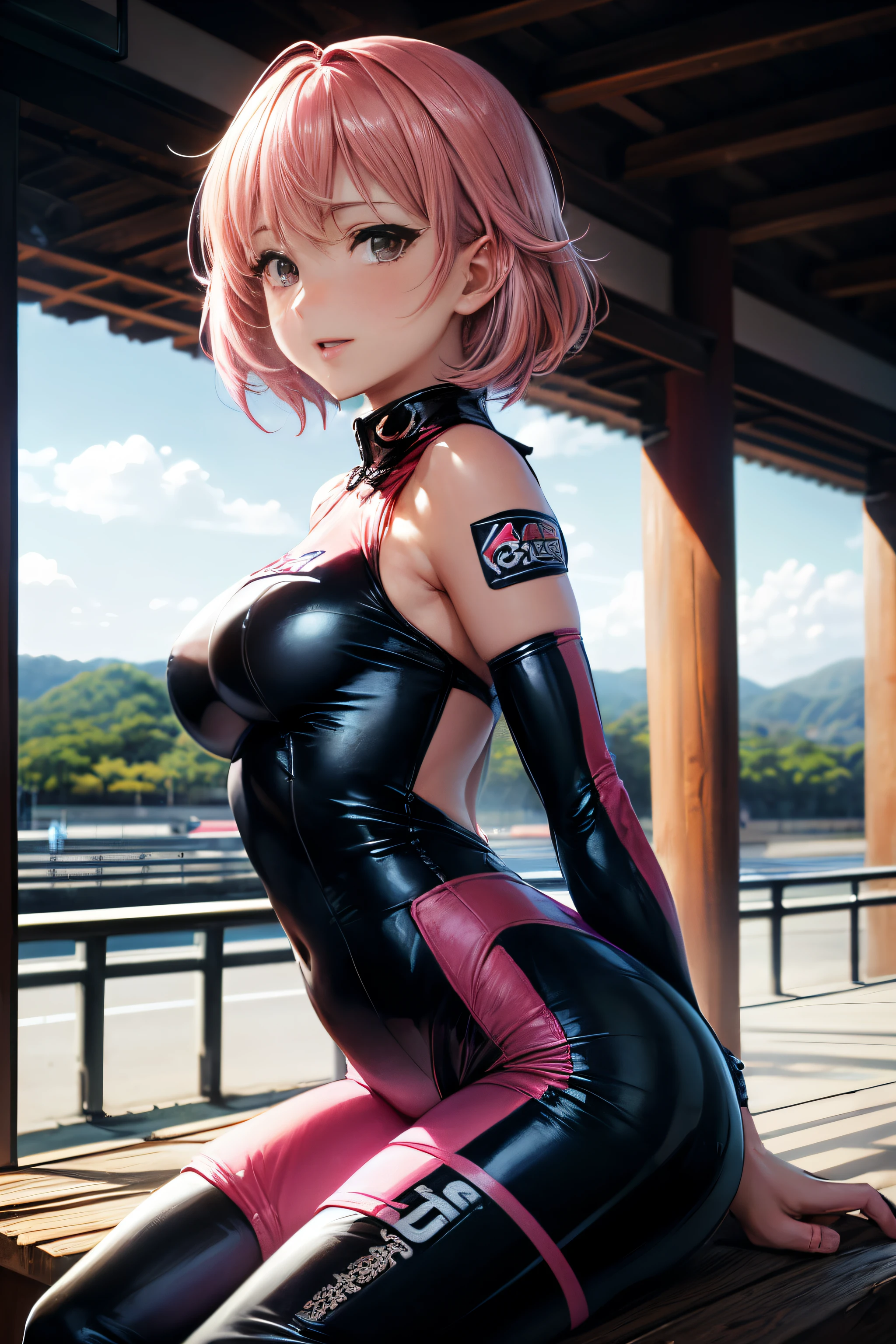 Latex, ((Anatomically correct hand:1.5)), Anime, Sexy, ((Metal  Costume:1.5)) - SeaArt AI