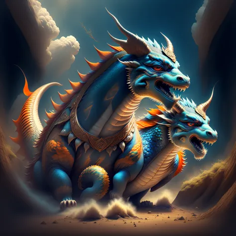 Legends about the dragon date back to time immemorial, when records of this animal appeared in the book called Zhōu Yì (Zhou Yi)...