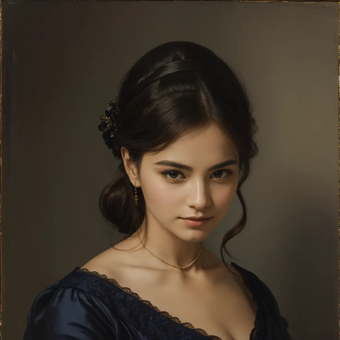 portrait of a wonderful woman