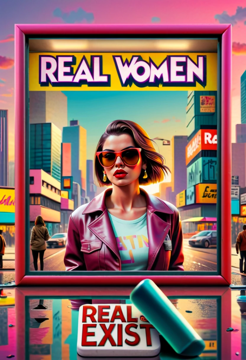 Capsuled, pillis, GTA style txt that says, " real women exist ", GTA faces inside a framed capsuled pills, framed, " real women exist " ..(best quality,4k,8k,highres,masterpiece:1.2),ultra-detailed,(realistic,photorealistic,photo-realistic:1.37),illustration,detailed GTA faces inside a framed capsuled pills, cityscape, GTA faces inside a framed capsuled pills, framed, vibrant colors,natural lighting,gritty textures,lively atmosphere,portraits,,late afternoon,contrast,highly detailed sign,street art, GTA faces inside a framed capsuled pills, empowering,confident,dynamic pose,red lipstick,cool sunglasses,street fashion,tattoos,graffiti wall,multiple layers of buildings,crowded streets,neon lights,GTA-inspired architecture,fast cars,racing,action-packed,adventurous,high-rise buildings,towering skyscrapers,bustling city life,traffic jam,reflection on wet pavement,nighttime ambiance.