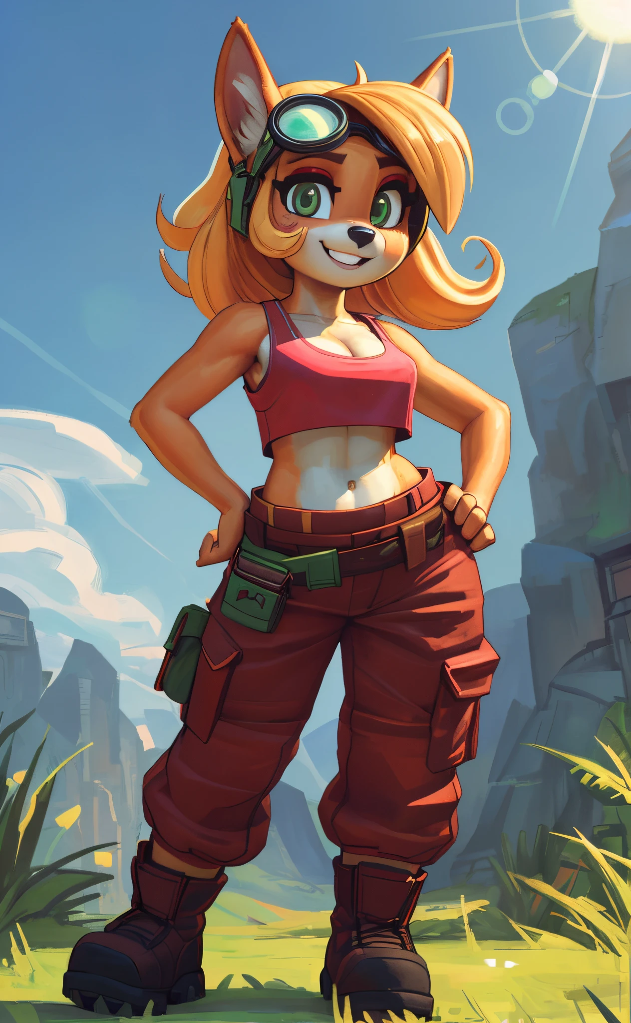 Coco bandicoot], [Uploaded to e621.net; (Pixelsketcher 