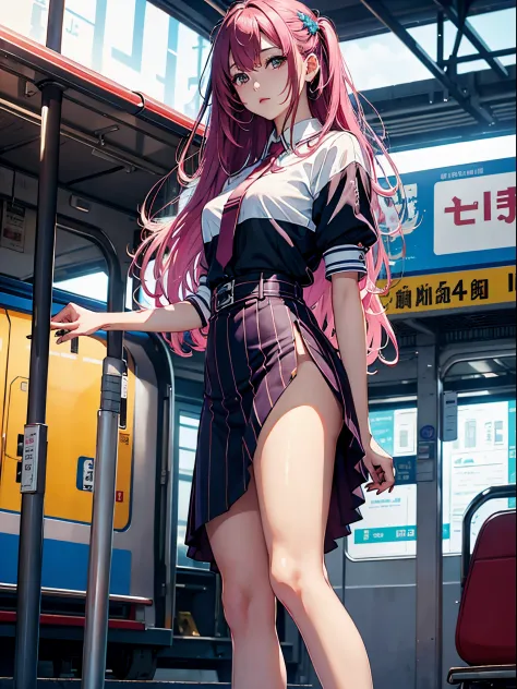 magenta tint、vibrant with colors、((tmasterpiece)))、(((quality)))、((ultra - detailed))、(Surreal)、(Very detailed CG illustration）、...