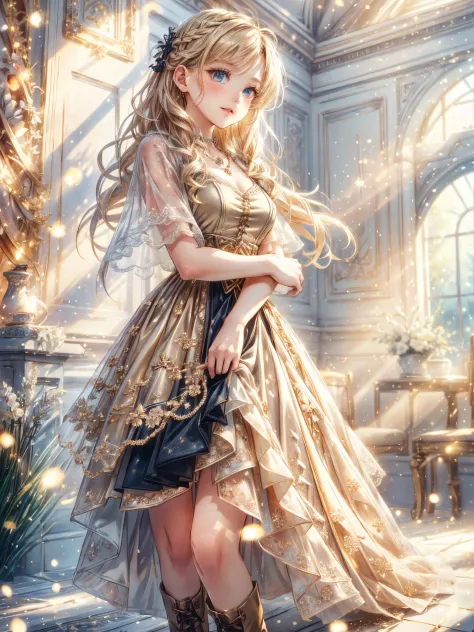 (​masterpiece),(top-quality:1.2),1girl in,(masuter piece:1.3),exquisitedetails, Highest quality 8K resolution, Ultra-detailed, R...