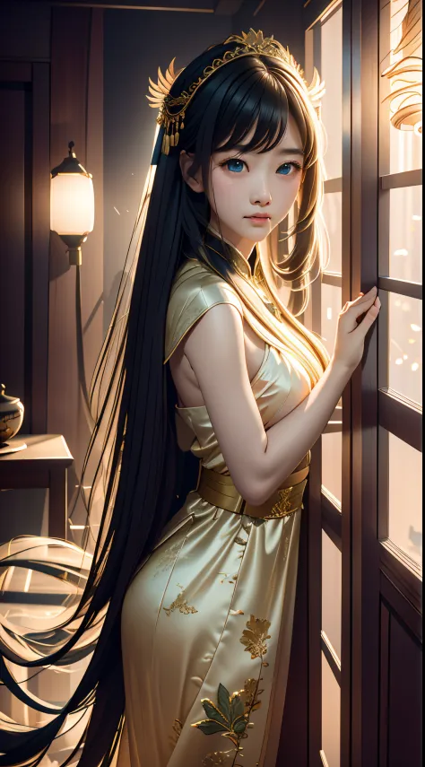 Best Picture Quality, Masterpiece level, 超高分辨率, Realistis, fantasy themed, Close-up of the head, one-girl, Single, disppointed, ...