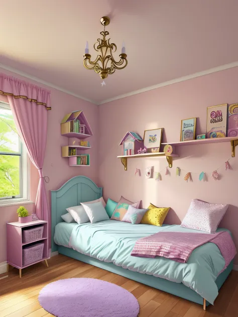 childs room，dream magical