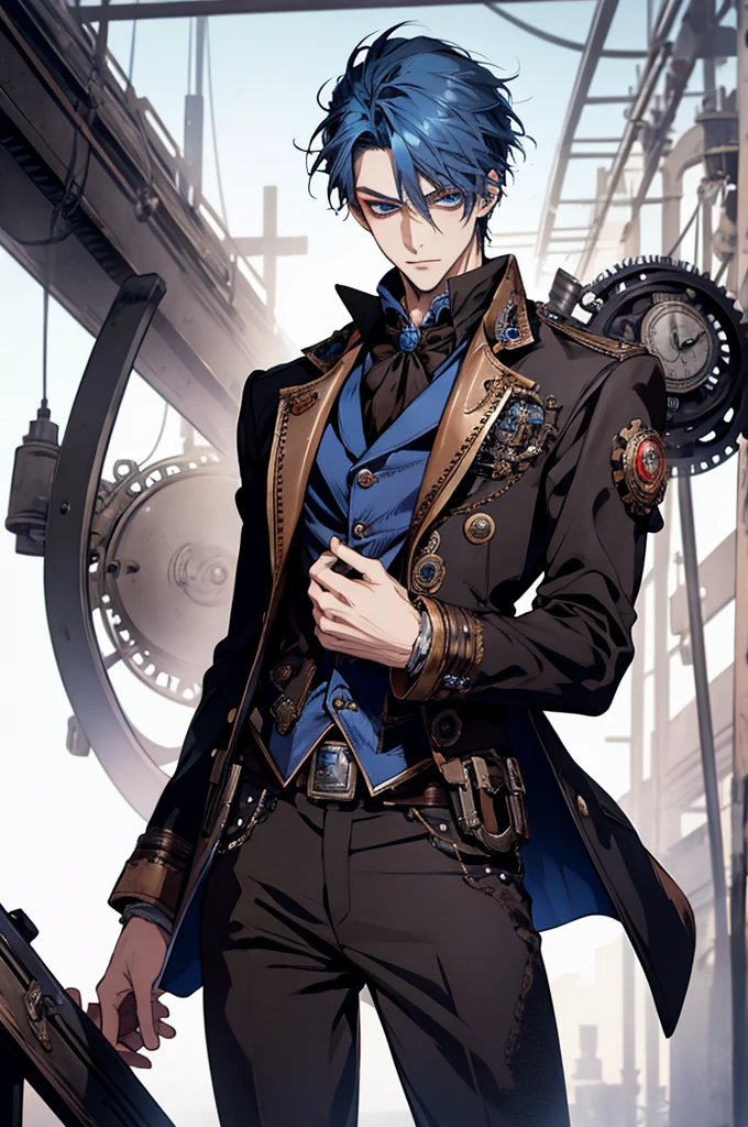 I asked an A.I to Draw Klein Moretti in a “Steampunk Style” and