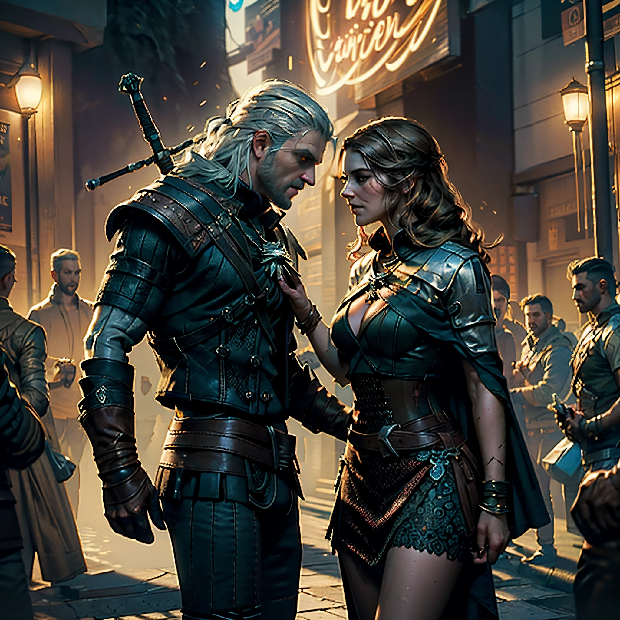 Yennefer_as_Roupas de bruxa Anya-Chalotra_Bruxo Henrique_Cavill como Geralt_de_Amuleto de Rívia_Lobo Cirilla-Fiona_as_Freya-Allan agesuit Mísseis Mágicos Caminho Profundo Urbano Portal do Reino Equiretangular Fringilla Tissaia Triss Francesca Van_Obra-prima de Gogh ultra UnrealEngine5 Iluminação cinematográfica meticulosamente complexa ultra_ultra detalhes_ultra de alta definição_ultra de alta resolução Ultra fotorrealista_ultra de alta qualidade_nitidez foco preciso máximo perfeição reflexo extremo melhorado Octane-renderizado opengl-shaders glsl-shader UHD XT3 DSLR HDR romm rgb pbr ombre analogique sombreamento codificado por cores 3DCG fxaa iluminação global cgi vfx sfx fkaa txaa rtx ssao pós-processamento pós-produção cell-shading mapeamento de tons aumentado sundrop contre-jours sol idealLuminescência volumétrica relâmpago contraste "Metal pesado" teatro Will-o&#39;-the-wisp Divine gold God deslumbrante Cosplay Fancy Vivid Yellow Admiral Symmetrical ((rei muscular Atlético extatique Pele Tamned lindo Efeitos sensuais Maçãs do rosto Embarrassed redderer eye-liner saphirs saturate ultra_lindo_olhos pretos escuros pupilas marrons íris lazúlis turquesa boca língua aberta dentes sorrisos óbvios uivos Jaqueta flutuante Capa excêntrica ônix Ombros-fora Camisa Renda Clavículas Papillotes brancos bordados cetim vermelho couro grosso saia de feltro combinando amplo espinélio umbigo cintura revelando cinto-castidade coração cadeado de diamante ágata prateada cerdas escarlate púbis-peludo índigo seda ligas coxas pernas botas)) dançarina abelhas em flor de níquel estanho incandescente obra-prima CGSCOSITY&#39 lareira de tatuagem cristalina rubi invoca abelha monstro (🎈🍦🍹❤(😘👩🎀👗⚜👒👡💅)🎪🎢🎡🎠 explosão flash golpe brilho plasma opala reto pesado cromo plano lava bandas Turmalina floraison observador estranho população Espelho da terra algema vidro transparente reflexão graduada Bruce_Sexo weber "Luis Royo" nu nsfw variado multi etc. --v 5.2 --s 1000 --c 20 --q 20