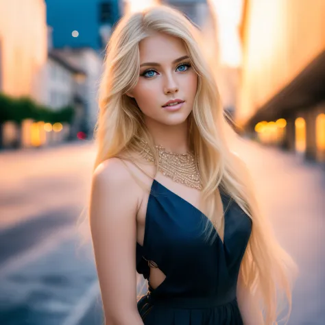 blond woman with long hair and blue eyes posing for a picture, beautiful blonde woman, beautiful blonde girl, sleek blond hair, ...