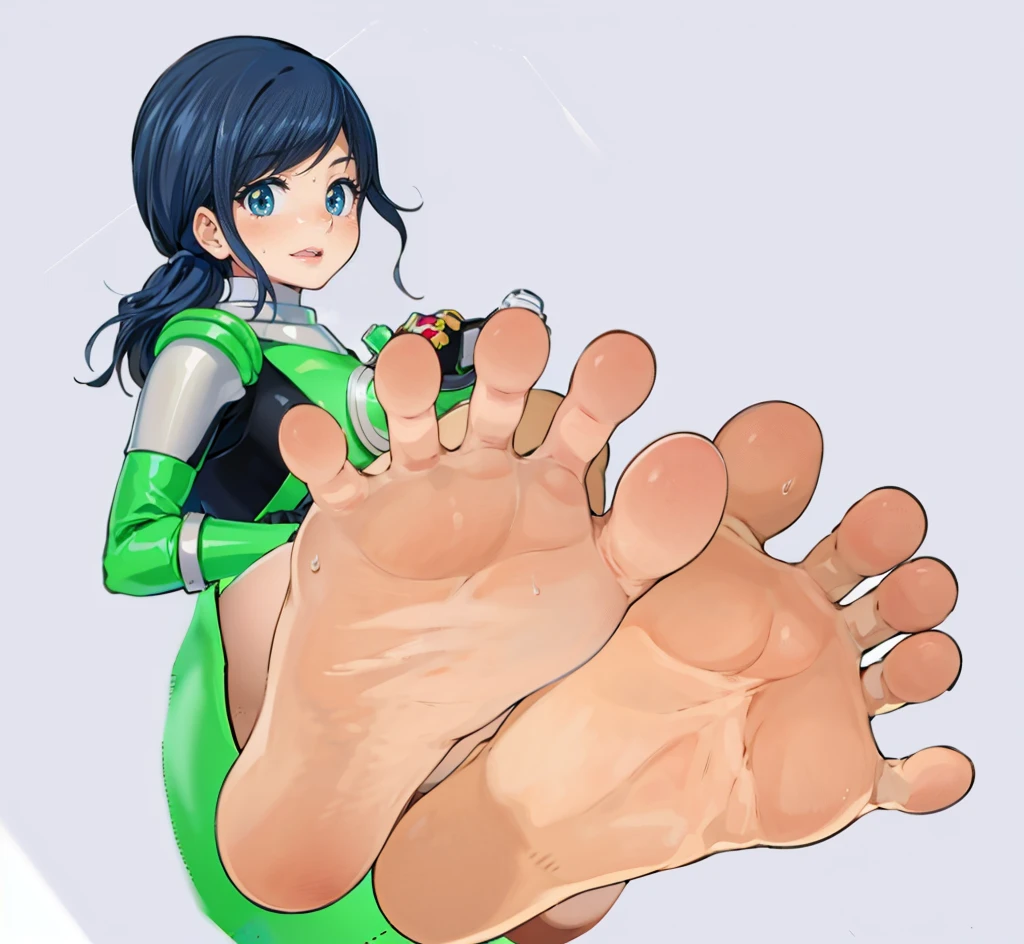 Giantess art, detailed foot pov, Foot Art POV, soft anime illustration -  SeaArt AI