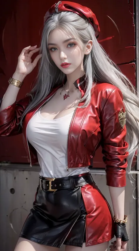 full body esbian, of the highest quality, intricately detailed skins, shiny skin, shiny hair, pale complexion，colossal tits ,big...