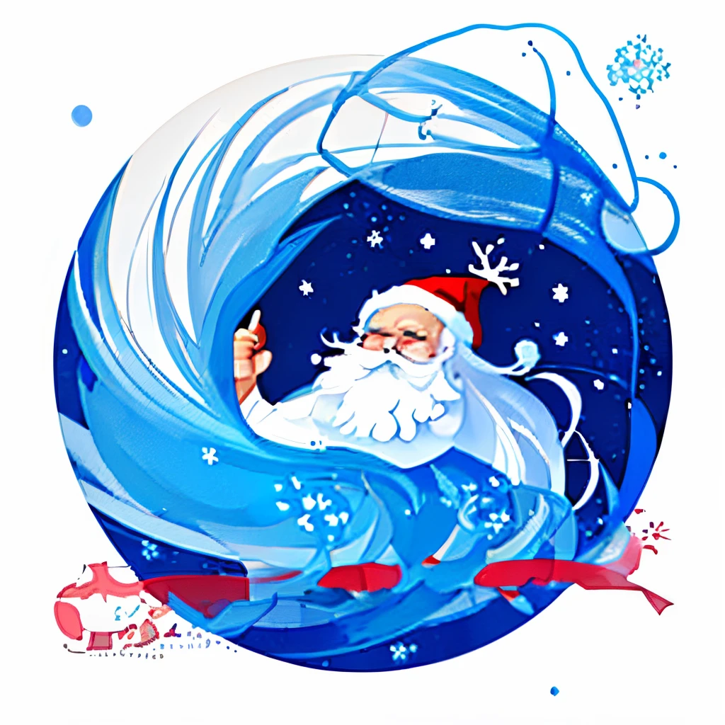 ((logo design)), (best quality, HDR, studio lighting), winter landscape, realistic, snowy trees, frozen lake, peaceful atmosphere, vibrant colors, magical aurora borealis, cozy log cabin, warm fireplace, starry sky,] serene, ethereal. ((santa hat on the corner)), red hat, (christmas)
