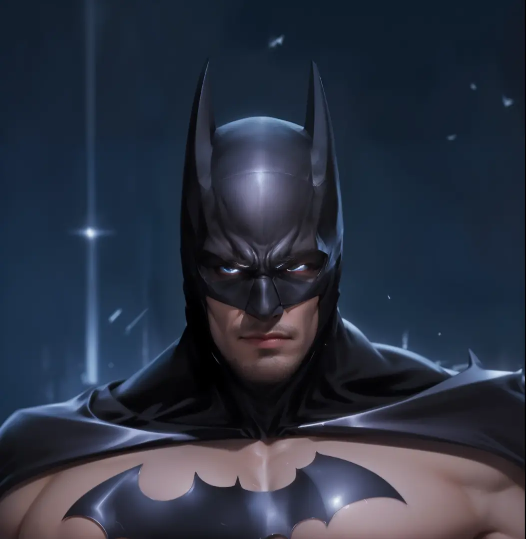 (max resolution: 1.2), (Ultra HDTV: 1.2), 8K resolution, (Sharp focus: 1.2), (Focus focuacial expressions: 1.2), 1 Batman, (Topless ), Natural skin, Perfect muscles, 6 pack, Sweat on stomach and chest, Transparent black briefs