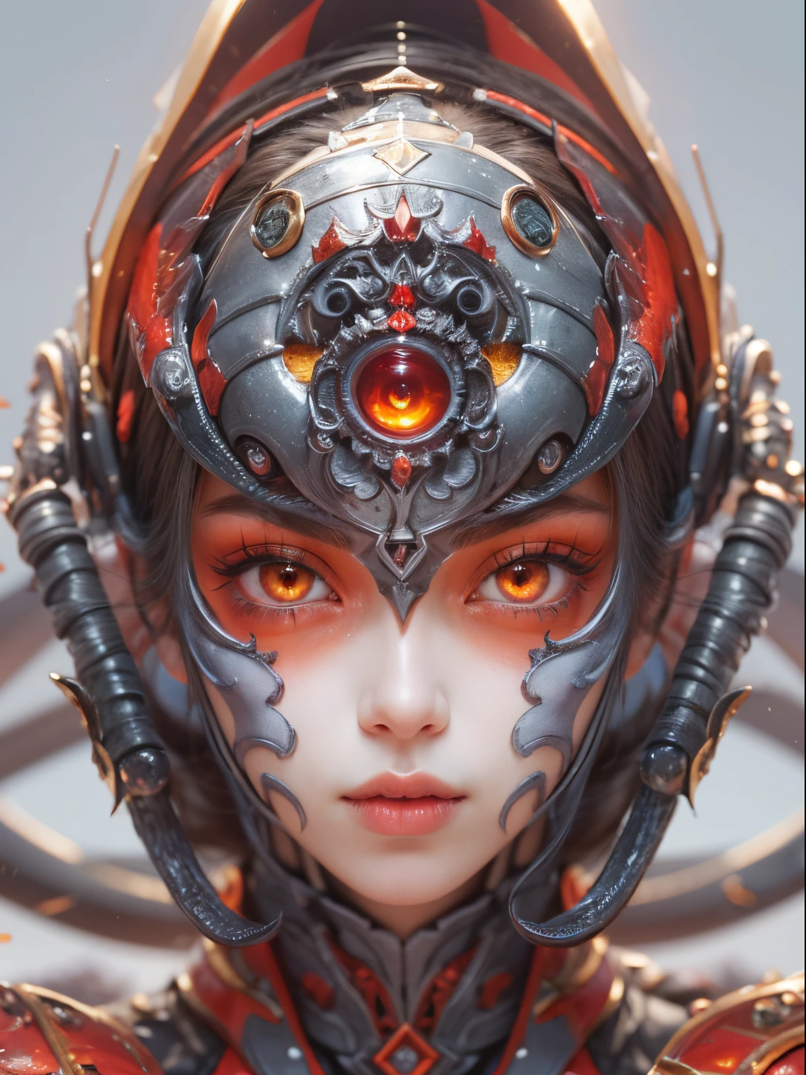 Female Alien, Beautiful face, seduces, red eyes, Full body like, A sexy, alien, No humans, an alien, cells are fused, Multiple hands, Lots of blue tentacle skin:1.5), extraterrestrial, cell, bio image, Enchanting, Best Quality, 8K,,4K_quality, high_Definition,Dramatic Lighting, masutepiece:1.5,cinematic quality, detail up, Intricate details:1.2, 超A high resolution, High Definition, drawing faithfully, (Thick eyebrows:1.2), (Big scarlet eyes:1.6), Beautiful eyes with fine symmetry, (Ultra detailed eyes:1.2),(Highly detailed face and eyes:1.2), (High-resolution red-eye:1.4), Intimate face, (ultra detailed skin texture:1.4), Perfect Anatomy,  (Beautiful toned body:1.5),  (Moist skin:1.2), No makeup, (dark circles:1.1),