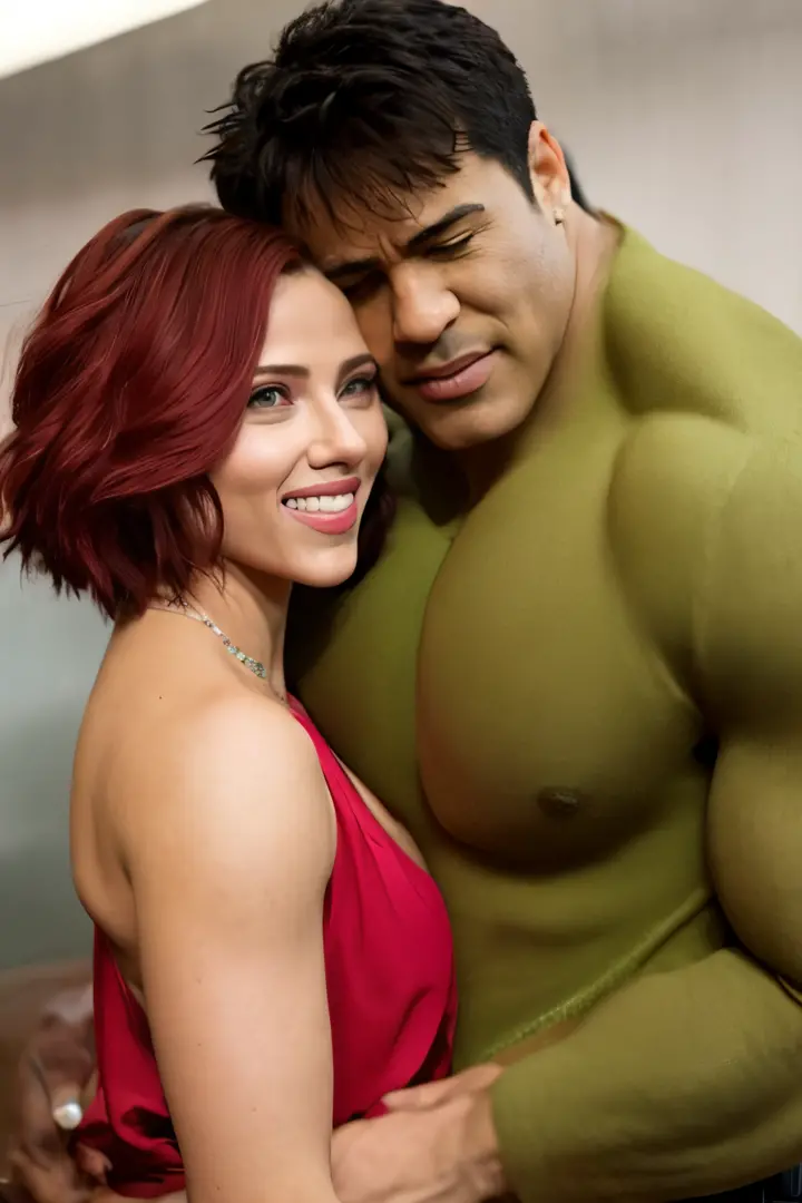 Scarlett Johansson having sex with hulk