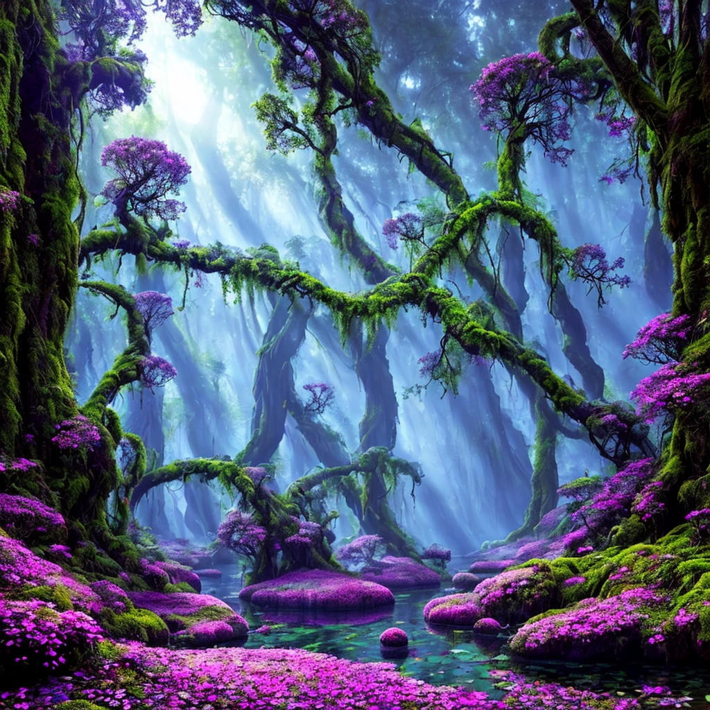 (best quality,highres),gigantic,aggressive plants,magical forest,enchanted garden,otherworldly scene,lush foliage,colorful flowers,towering trees,strange and eerie atmosphere,mysterious creatures,huge leaves,vivid colors,dark and twisted branches,tangled vines,glimmering lights,ethereal glow,unsettling aura,haunting beauty,otherworldly creatures,dense mist,enchanted mushrooms,glowing orbs,shimmering petals,magical aura,forbidding shadows,ethereal beings,whispering winds,hidden secrets,towering ferns,majestic waterfalls,enchanted birds,magical fauna,mythical vibe,magical stones,mystical energy,luminescent butterflies.