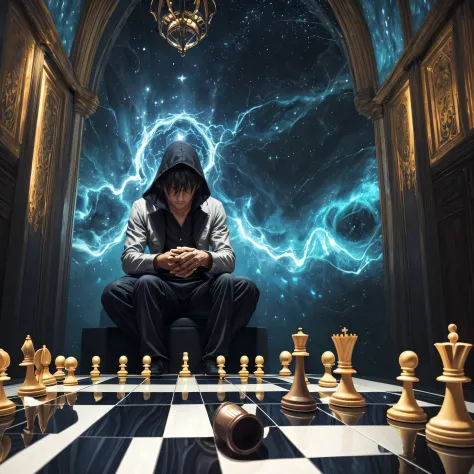 elere is a detailed prompt for a youtube thumbnail image themed “playing chess with the emotional shadow”:

the thumbnail image ...