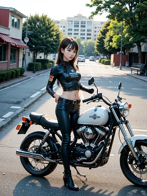 reiko biker girl suck - SeaArt Al - бесплатный генератор искусства ИИ