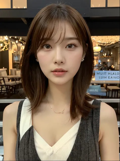 (The ultra -The high-definition:1.5)(ultra-detailliert:1.3) (ultra-quality) (An ultra-high picture quality:1.5) (rialistic photo:1.3) A Japanese Lady　21years old　((detailed and beautiful faces:1.3)) ((realistic skin textures:1.3)) ((Detailed and high quali...
