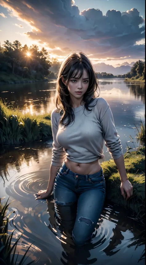 (Best Quality,4k,8K,hight resolution,Masterpiece:1.2),Ultra-detailed,(Realistic,Photorealistic,photo-realistic:1.37),The woman, ...
