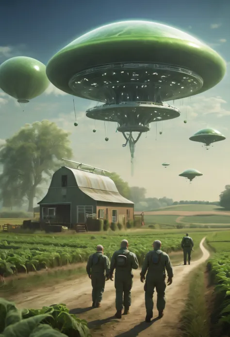 Alien farm life，(Life scenes:1.5)