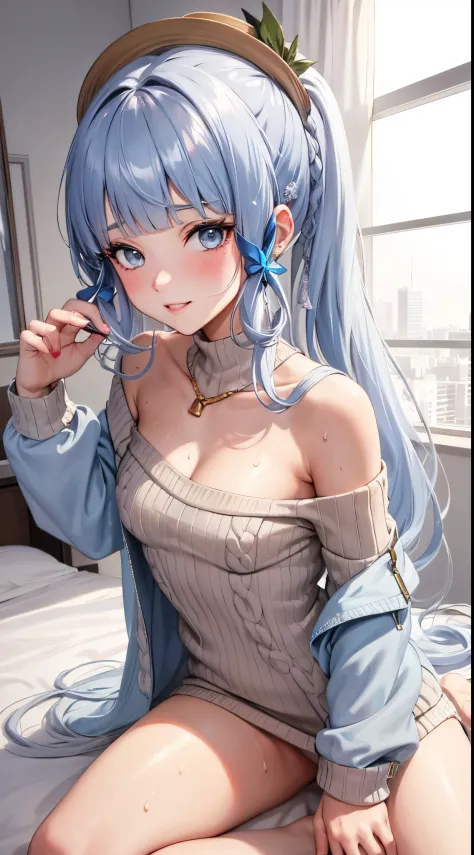 Character Details:, - Gender: 1 Girl. - Style: Anime, - Body Type: Attractive body, slim body, nice legs, slim tights, nice arms, nice shoulders. - Breast: (Small Breast:1.1), (Cleavage), (Nipple). - Facial Feature: Beautiful, Gorgeous, Teenager, Fresh, Yo...