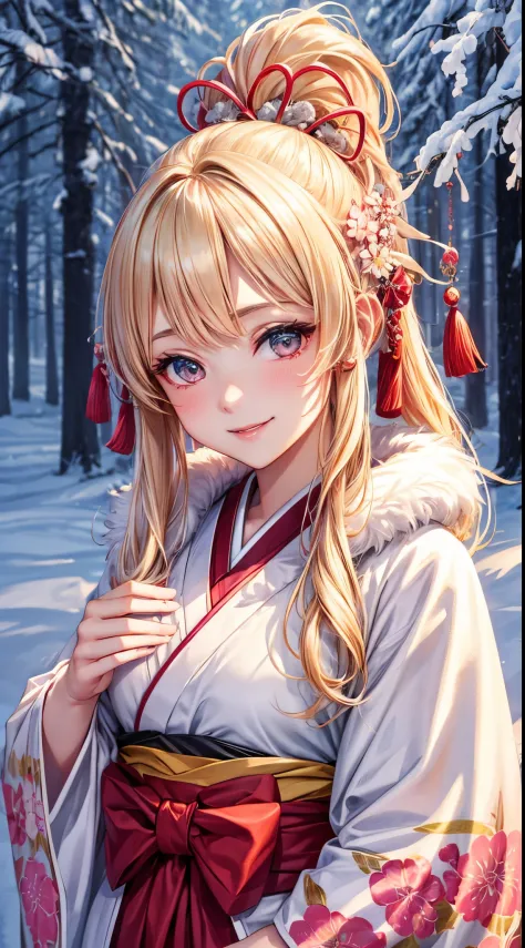 very detailed cg unity 8k wallpaper, cute one girl, mature blonde girl, (high) ponytail、beautiful  girl, hot maiden, pale skin (...