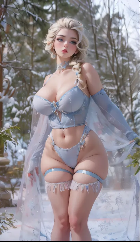 Toon anime stye , prominent voluptuos torned body, perfectly shaped, detailed pale skin, big huge large breasts, huge cleavage neckline, hyper intricate detailed, amazing sexy , wide hips strong legs and thinks, Linda perfeita gostosa sexy,