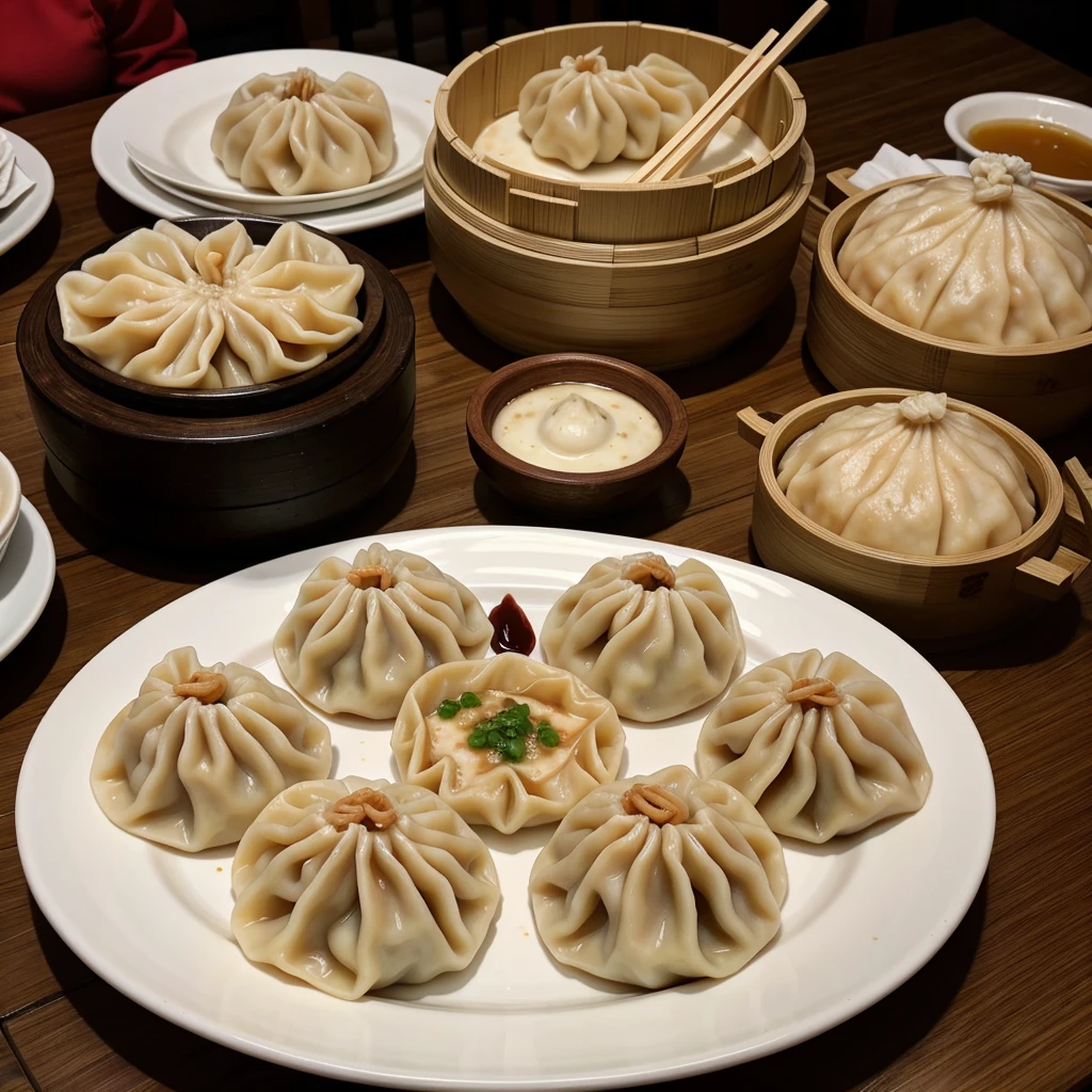 challenge theme: Dumplings created with SeaArt AI