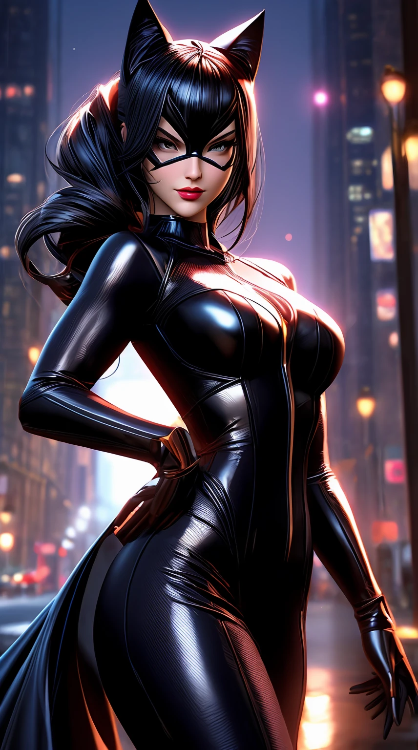 Cat woman, Marvel, disney render, promotional images, trending on character  desi - SeaArt AI