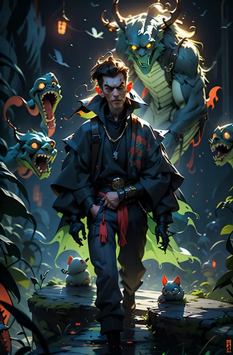 poster theme, Disney movie, villain, the fantastic, scary monster