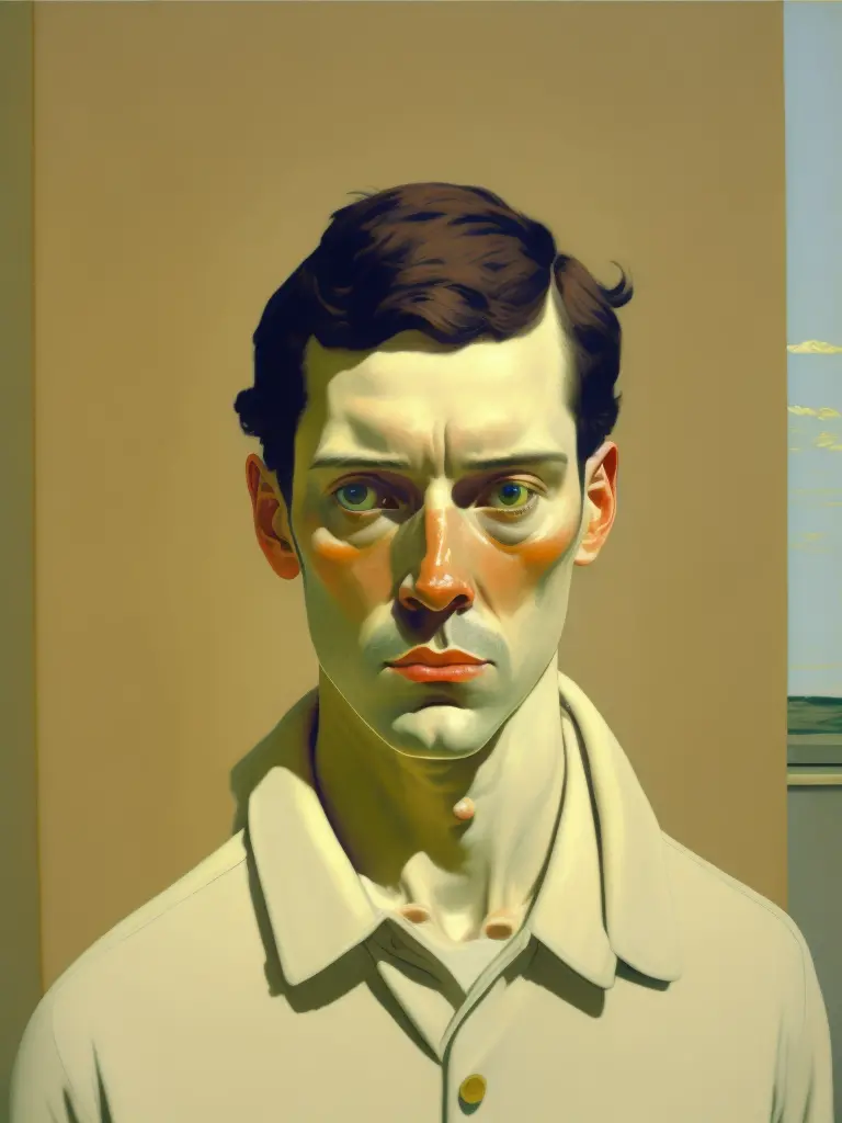 will smath, by lucian freud,