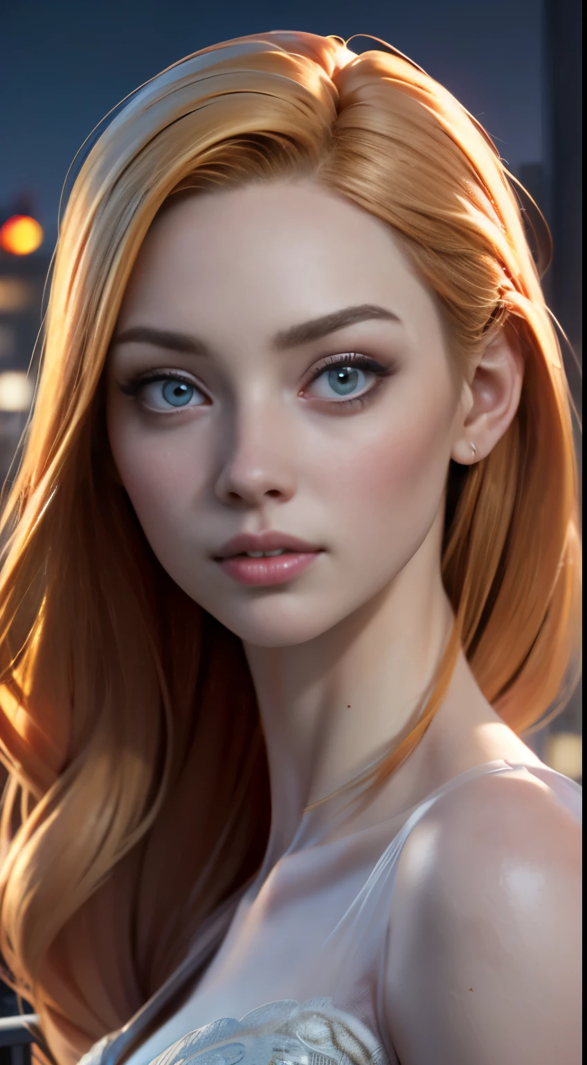 photo of Deborah Ann Woll, RAW, beautiful woman, ((portrait)), ((detailed face:1.2)), ((detailed facial feature, detailed skin, clear skin), (perfect proportioned body), (wearing a colorful dress) (high detailed city environment, apartment balcony), (realistic photo, best quality, detailed), (8k wallpaper), (cinematic lighting, dramatic lighting) (sharp focus, intricate)